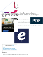 Como Utilizar OBS Studio y DroidCam Para Realizar Un Videotutorial Con Dos Cámaras_ La Cámara Del Teléfono y La Del PC - ARPICM