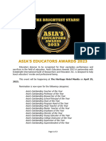 Details Asias Educators Awards 2023