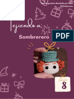 Sombrerero Mad Hatter Decoracion Navidena PDF Patron Gratis