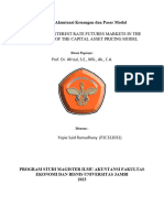 ANALYSIS OF INTEREST RATE FUTURES MARKETS IN THE FRAMEWORK OF THE CAPM-Yopie