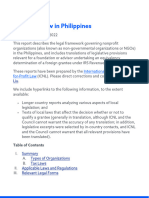 Nonprofit Law in Philippines