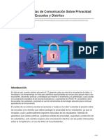 Kit de Herramientas de Comunicación Sobre Privacidad Estudiantil: para Escuelas y Distritos