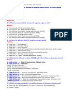 All Piping Interview Questions and Answers