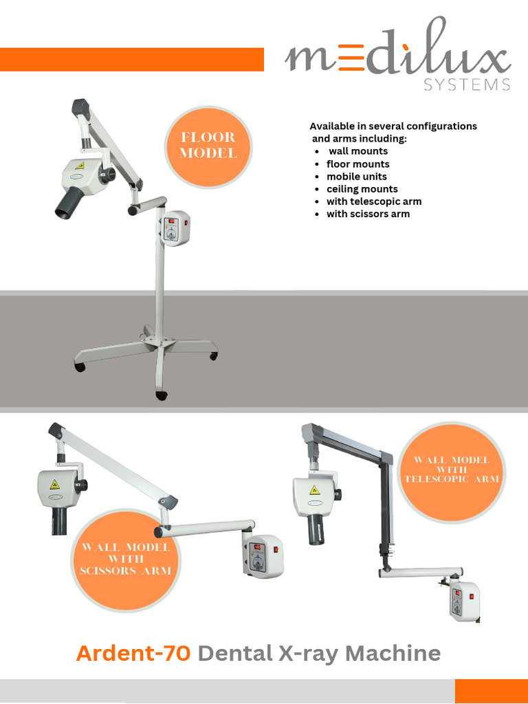 Mediluxdentalcatalogue | PDF | Radiography | X Ray