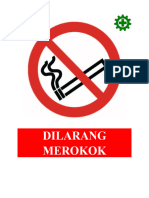 Rambu Dilarang Merokok Diarea Kapal