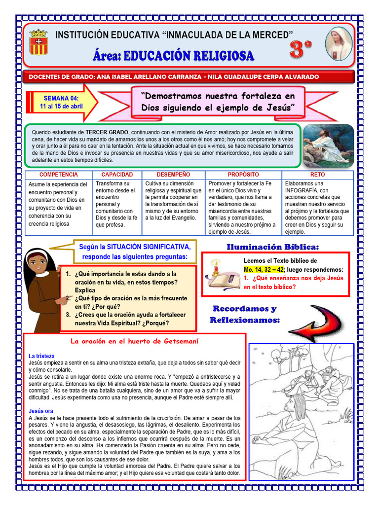 Fortaleciendo la Fe a través de la Oración | PDF | Oración | Jesús