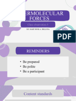 Intermolecular Forces