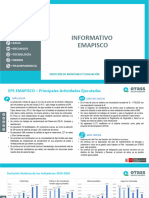 Informativo Emapisco