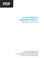 Download Is Ainu History Japanese History by   SN71921116 doc pdf