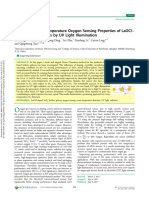 Enhanced room temperature Oxegen sensing properties of LaOCl-SnO2 by UV