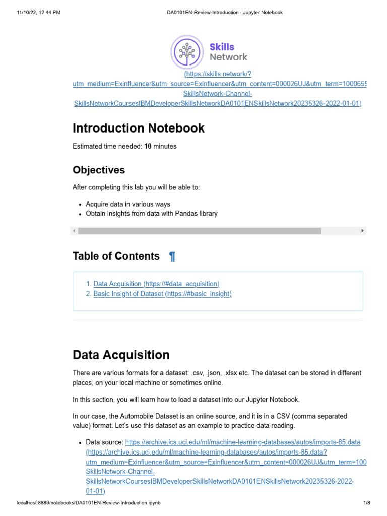 Da0101en review introduction jupyter notebook download free pdf