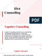 Cogntive Counselling