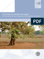 Afrontar La Escasez de Agua: Un Marco de Acción para La Agricultura y La Seguridad Alimentaria