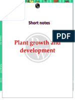 Plant Growth and Development _ Short Notes