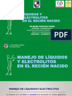 Líquidos y Electrolitos en El RN - HRHD-UCSM - 20 Marzo 2024