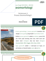 P3 Proses Geomorfologi 1 - Proses Endogen