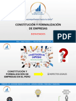 Modulo I - Constitucion y Formalizacion de Empresas