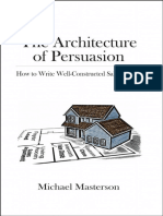 The Architecture of Persuasion How To Write Well Constructed Sales