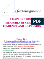 Stat I CH - III