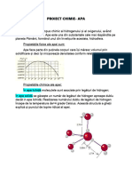 Proiect Chimie