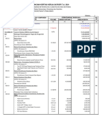 Rincian Kertas Kerja Satker T.A. 2021