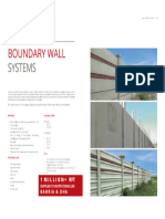 Boundary Wall BMP