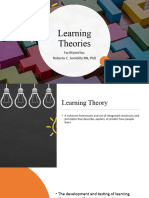 B. Learning Theories
