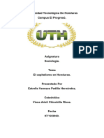 El Capitalismo en Honduras Tarea.