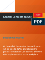 General Concepts On OSH
