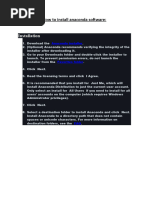 How To Install Anaconda Software