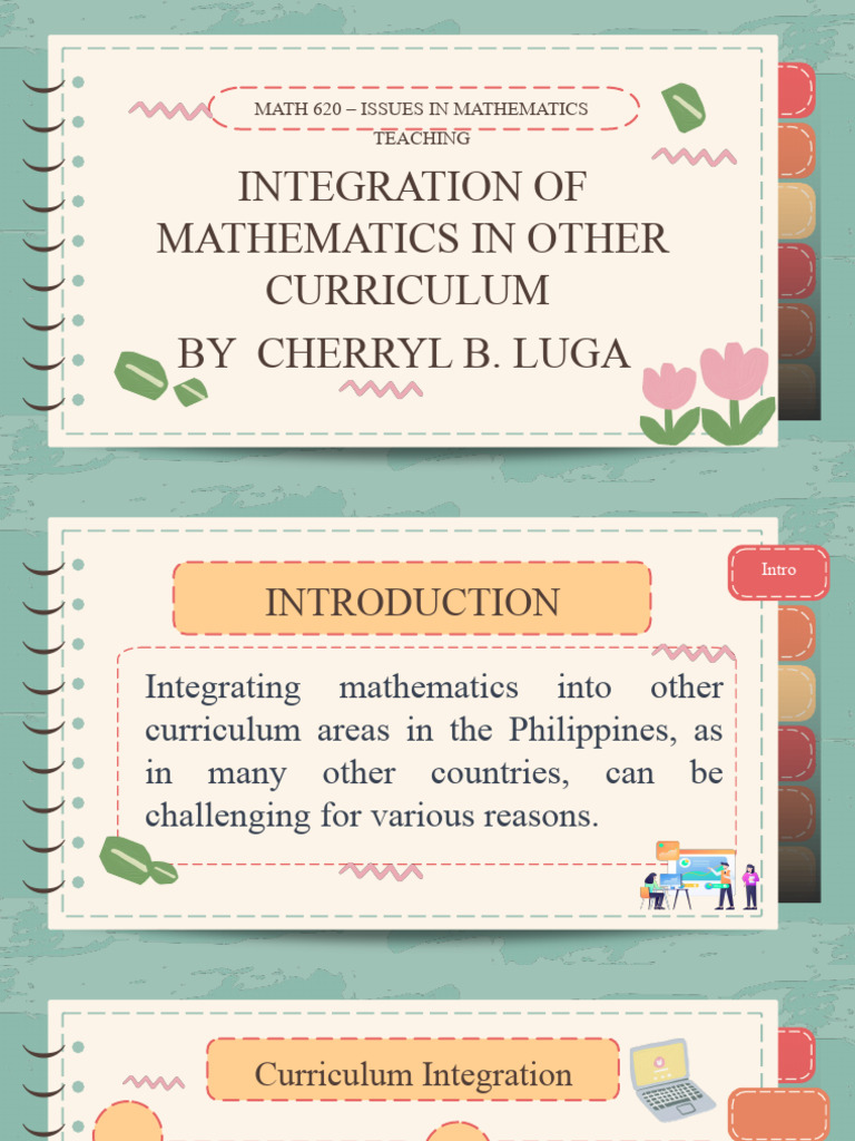 Integrating Mathematics in Education | PDF | Interdisciplinarity ...