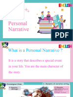 Day 5-Personal Narrative