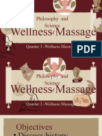Philosophy and Science of Wellness Massage