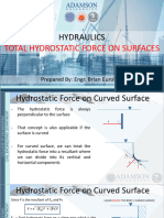 2.3 Hydrostatic Forces On Curve Surface