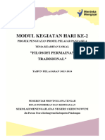 Modul Projek - PROJEK PENGUATAN PROFIL PELAJAR PANCASILA TEMA KEARIFAN LOKAL - Fase F