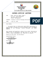 Inter-Office Letter DILG