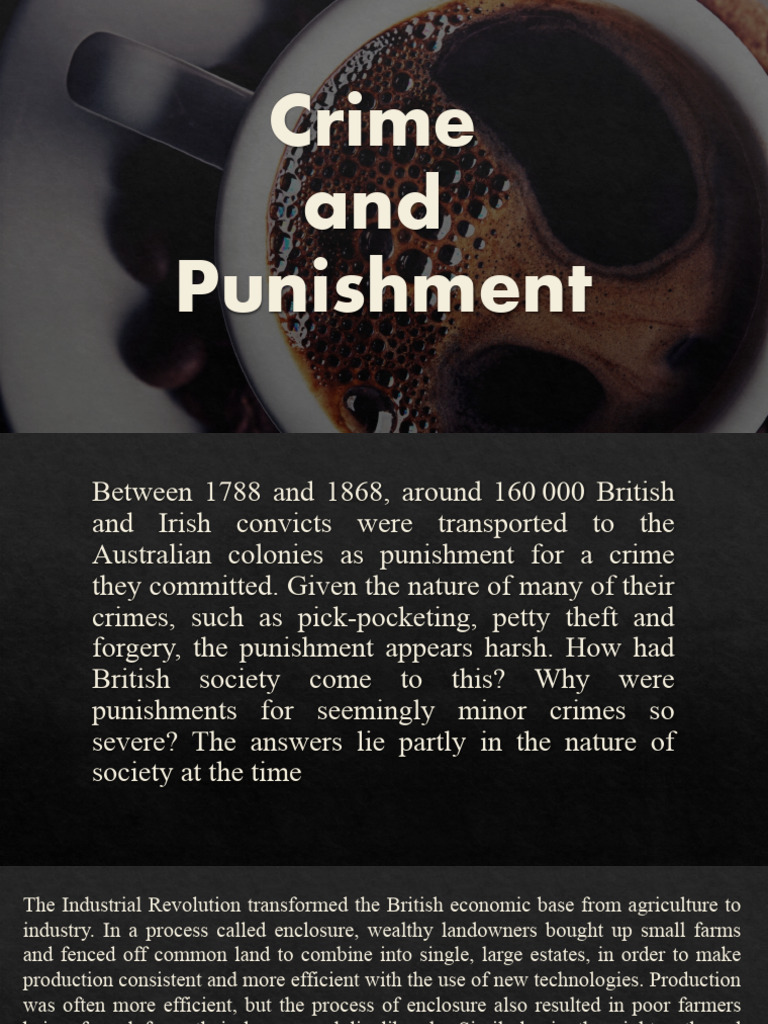 Crime and Punishment PDF Prison Capital Punishment