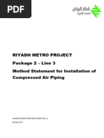 MST Compressed Air Piping