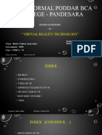 VR TECHNOLOGY by Vedhan