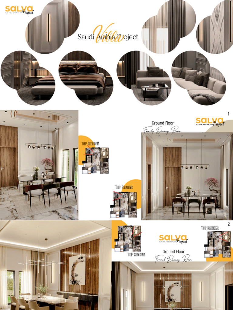 Salva Project - Saudi Arabia Villa Projectt | PDF
