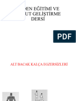 13.hafta Alt Bacak Kalça Egzersi̇zleri̇