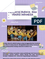 Mencintai Budaya Dan Tradisi Indonesia