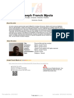 [Free Scores.com] Mpola Joseph Franck Psaume Mercredi Des Cendres 41487