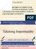 Tekstong Impormatibo