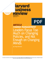 Leaders Focus Too Much On Changing Policies