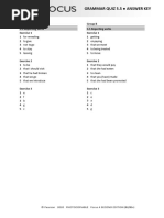 Focus4 2E Grammar Quiz Unit5 5 GroupA B ANSWERS