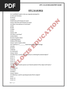 DTP MCQ Book