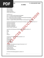 C++ MCQ Book