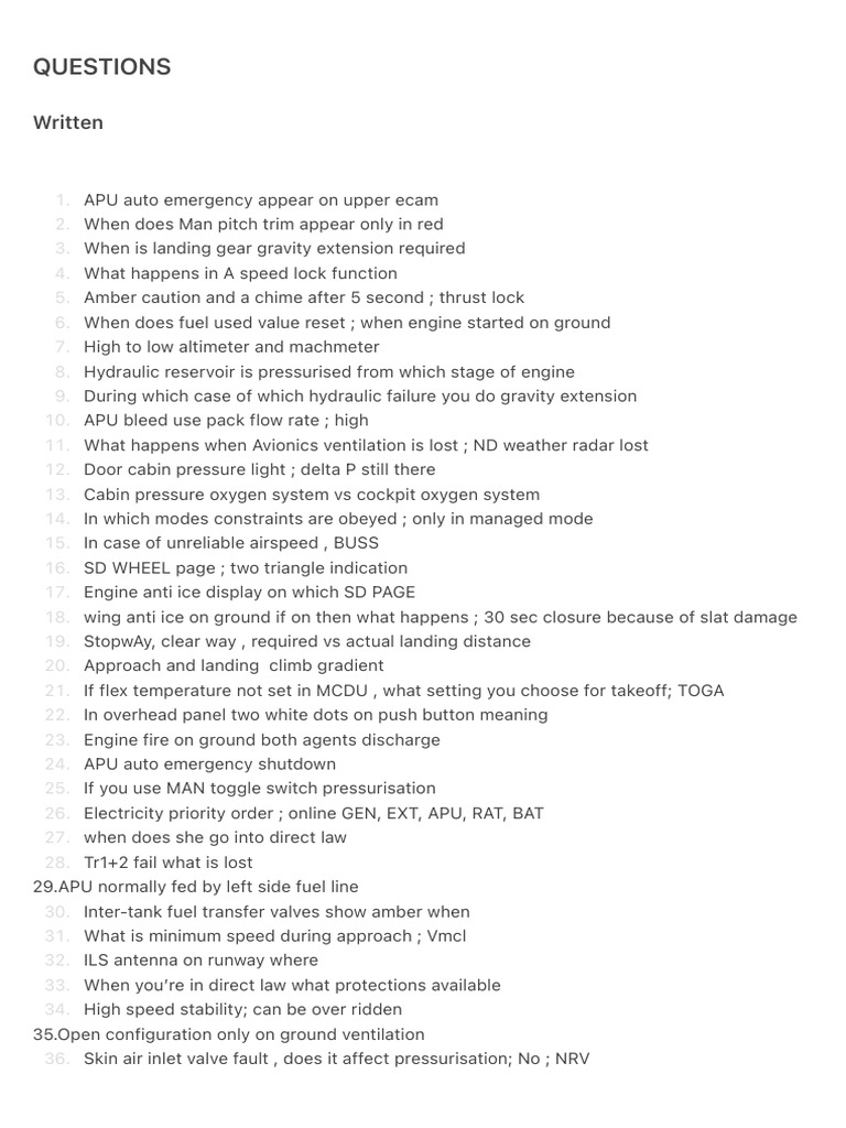 Questions 2 | PDF | Transport | Aerospace