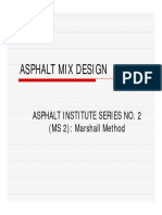 Asphalt Mix Design